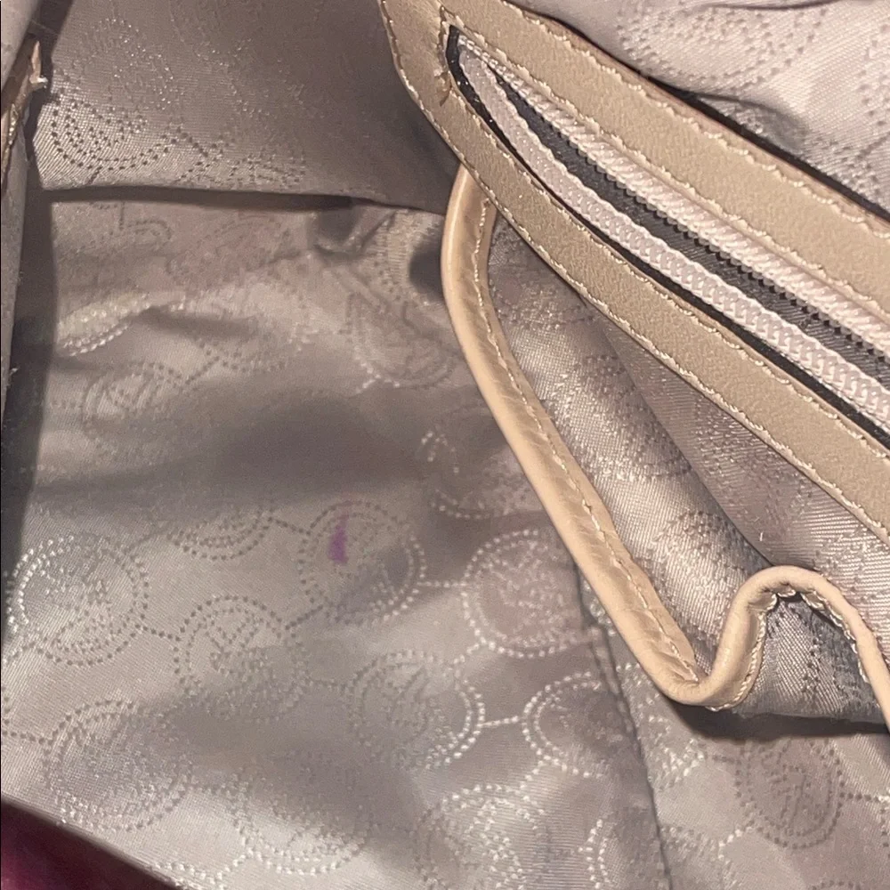 “Michael Kors” ✨ Women’s Hand Bag Purple/Burgundy Patent Leather Grayson Satchel - Picture 16 of 16